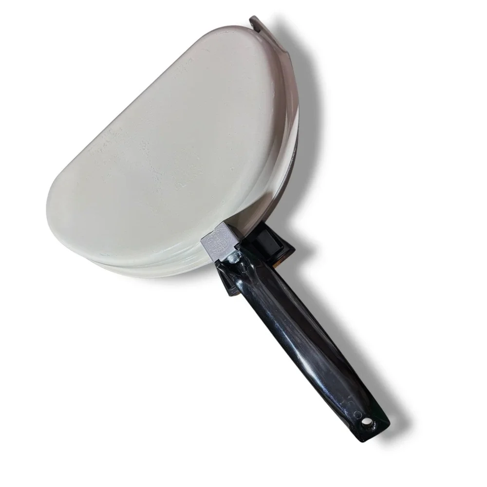 Vintage Nordic Ware Good Morning Rooster‎ Folding Omelet Pan Skillet